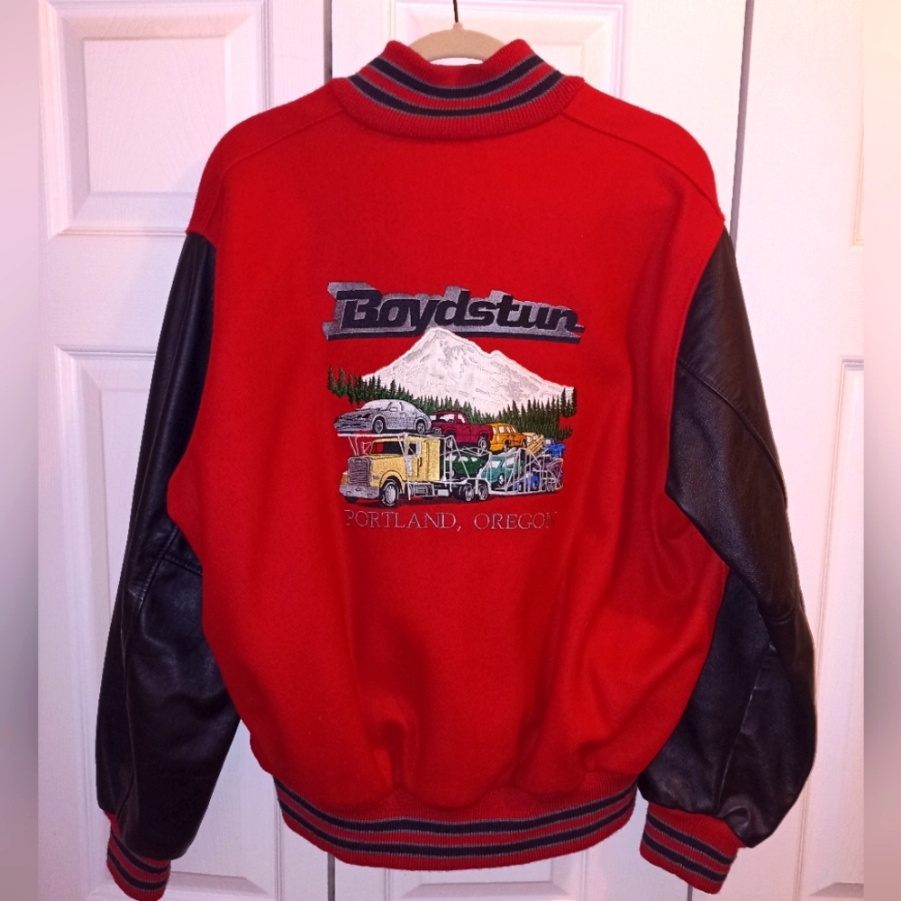 Vintage Custom Boydstun Jacket (M) Made by Amber Graphics